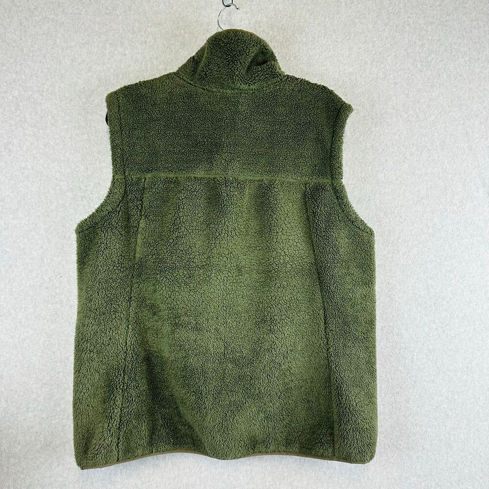 The North Face Womans Sz XXL Vest Campshire Fleece Green Sleeveless Sherpa - Picture 7 of 11